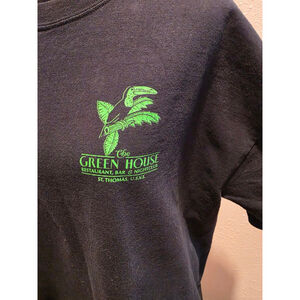 Men's Activewear Ultra Cotton Short Sleeve Tee XL Green House Bar U.S.V.I